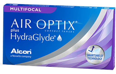 Air Optix Plus HydraGlyde Multifocal, 6 linser